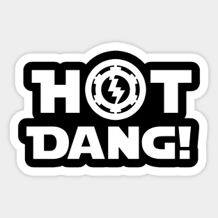 Darth Elvis - Hot Dang Logo Sticker